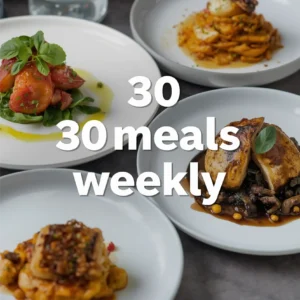 30 Meals Bulk plan (Best Value) Savings